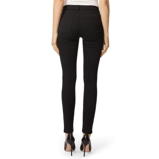 Maria - High Rise Super Skinny Jeans - Black