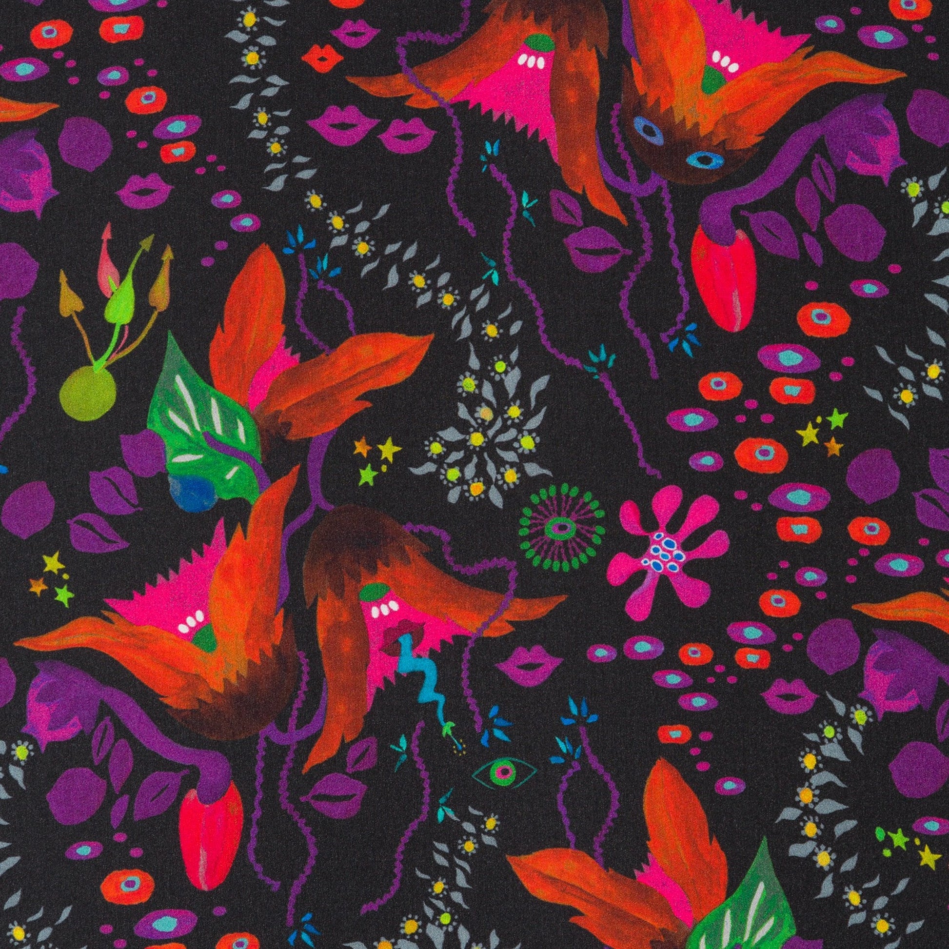 Paul Floral Print Ruffle Dress - Multi
