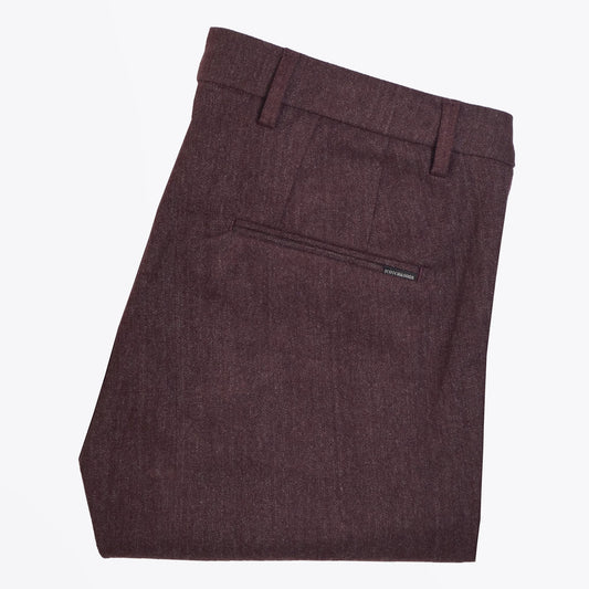 - Stuart - Classic Chino - Burgundy