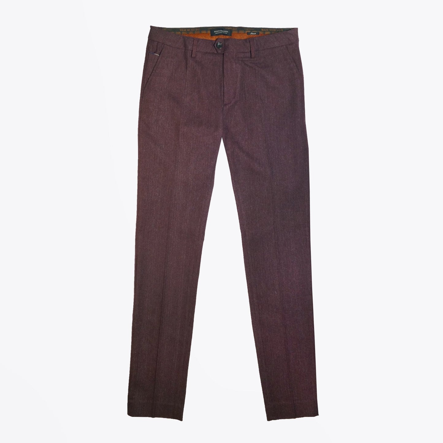- Stuart - Classic Chino - Burgundy