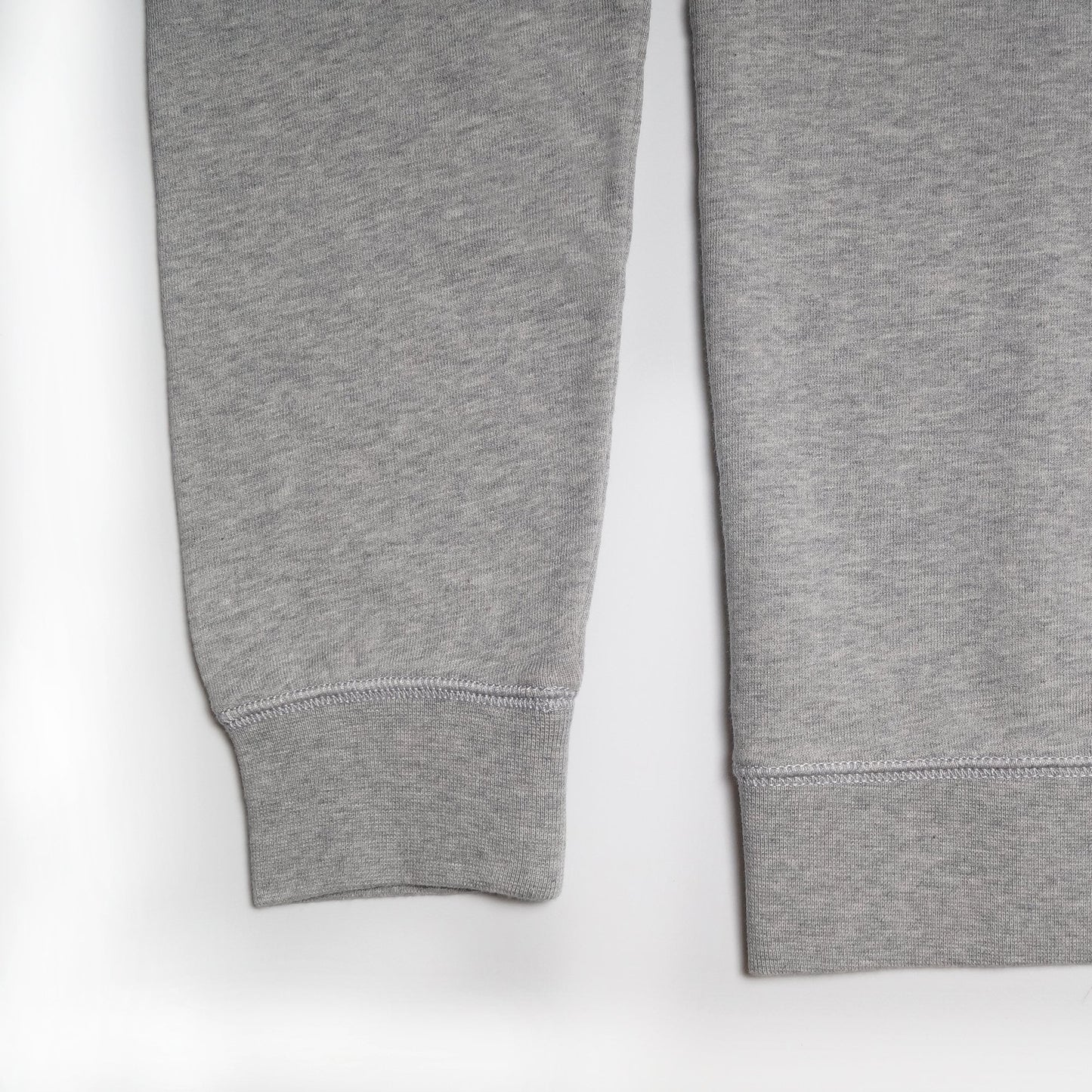 - Embroidered Rose Patch Sweater - Grey