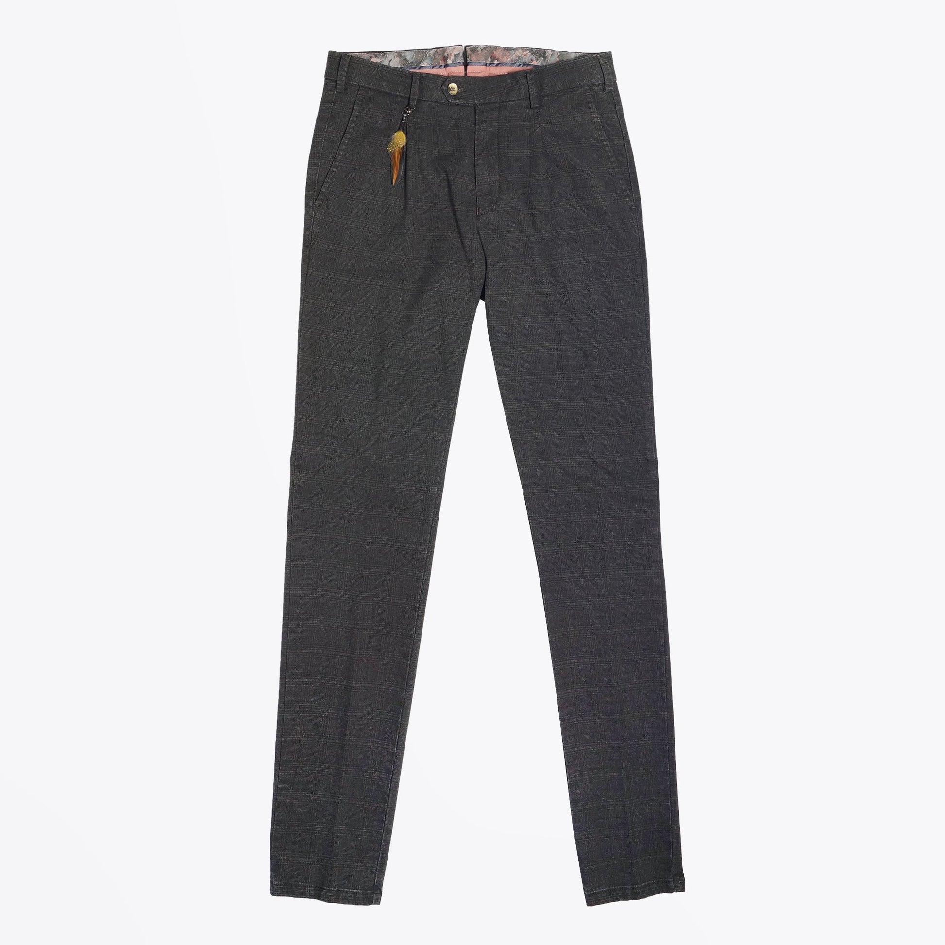 MMX Leo - Checked Trousers - Brown