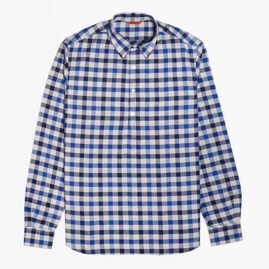 - Checked Shirt - Blue