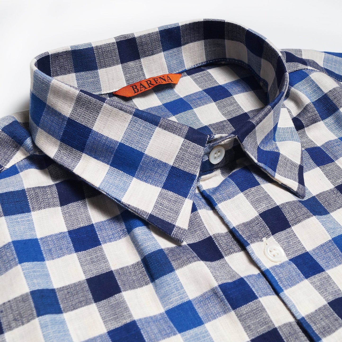 - Checked Shirt - Blue