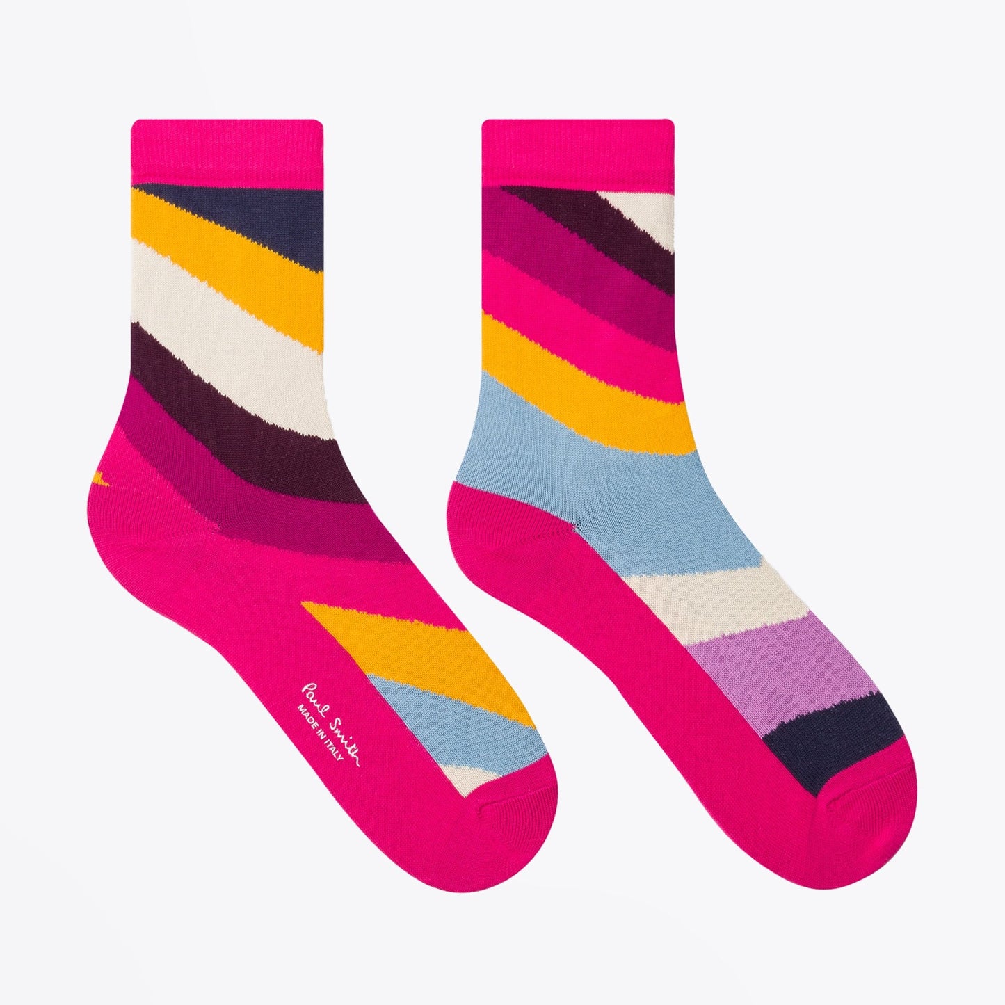 - Three Pack Multi-Stripe Socks
