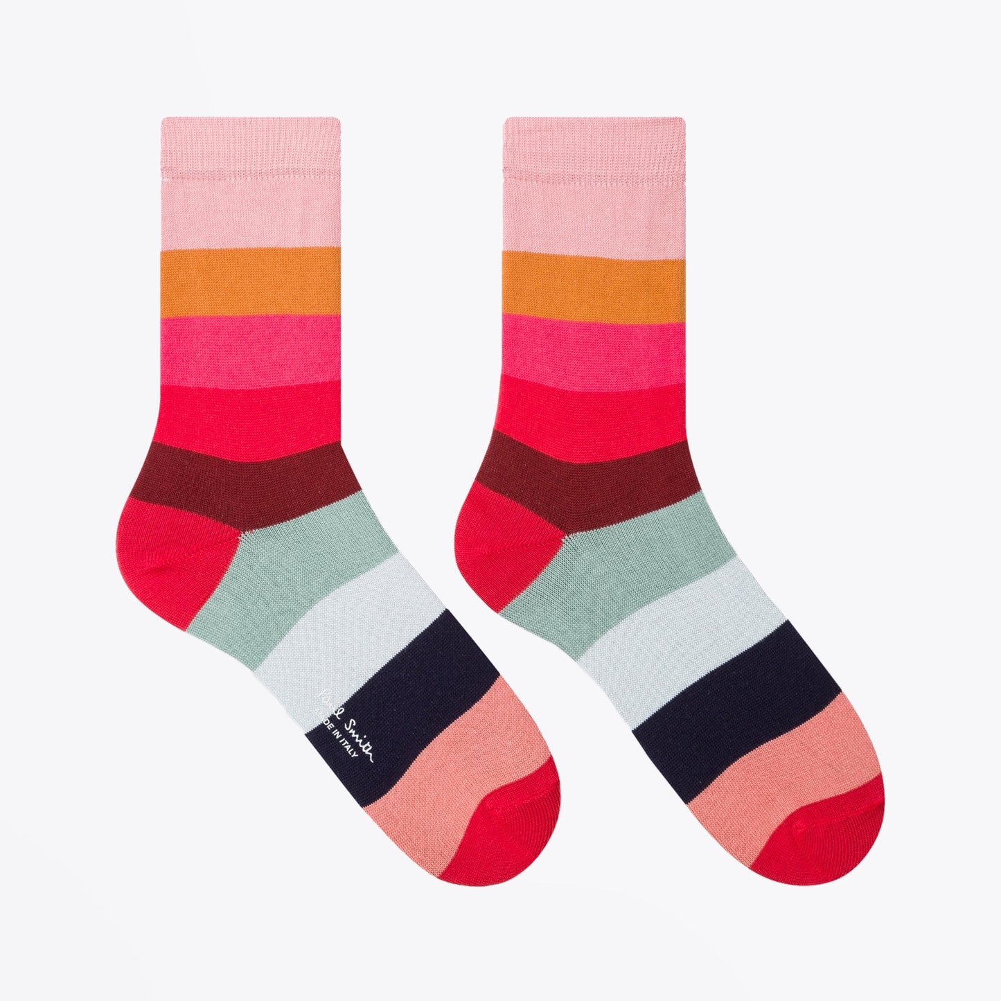 - Three Pack Multi-Stripe Socks