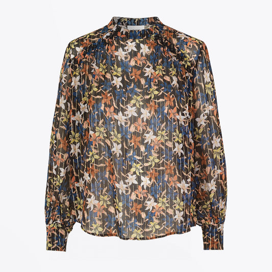 Floral Sheer Blouse - Multi