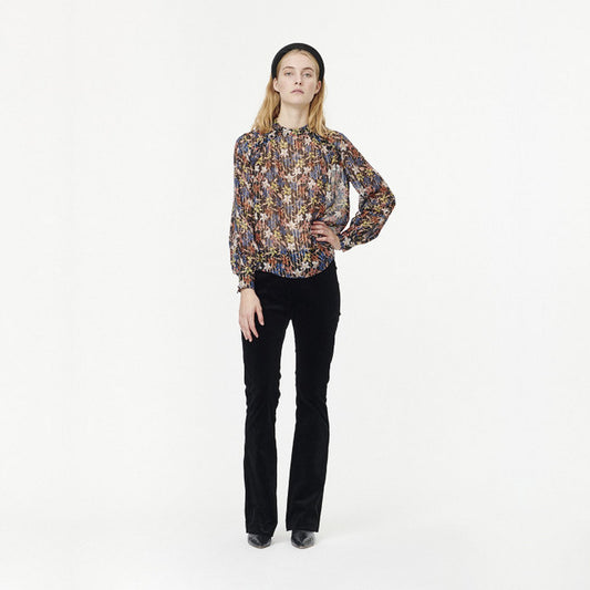 Floral Sheer Blouse - Multi