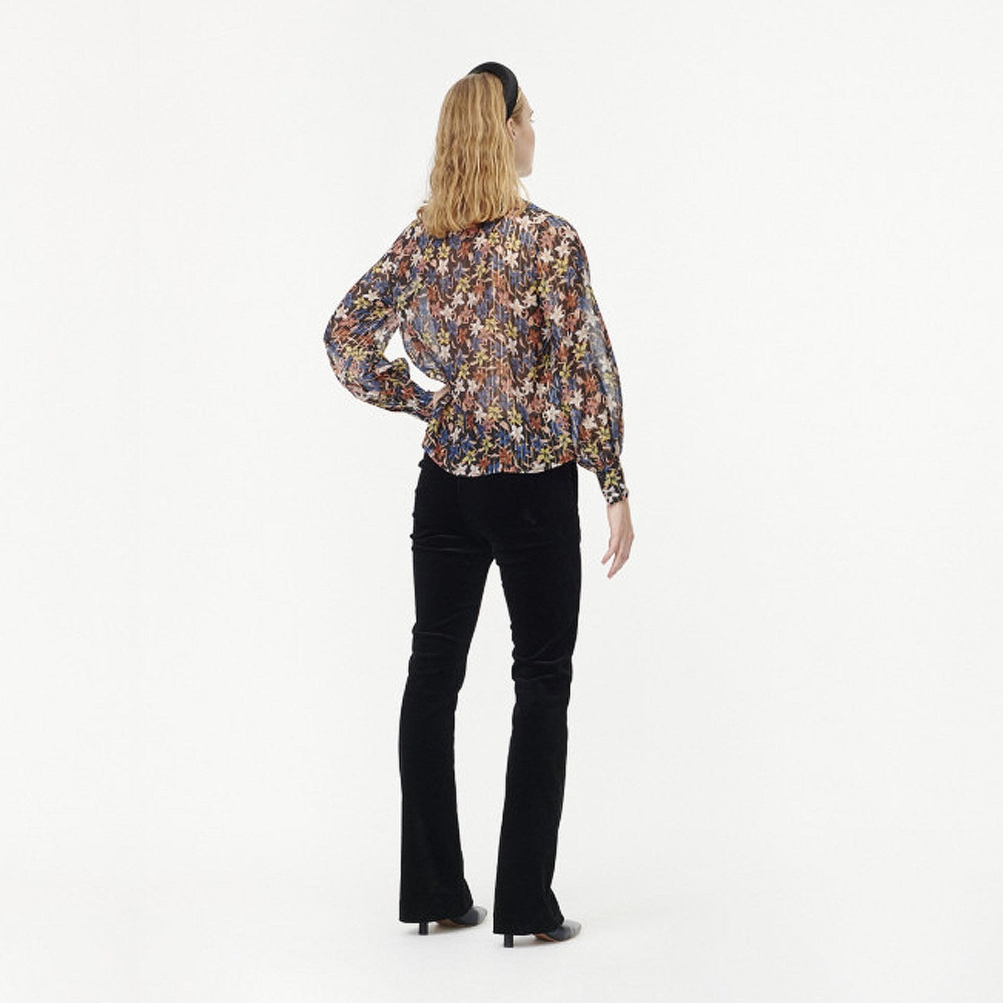 Floral Sheer Blouse - Multi