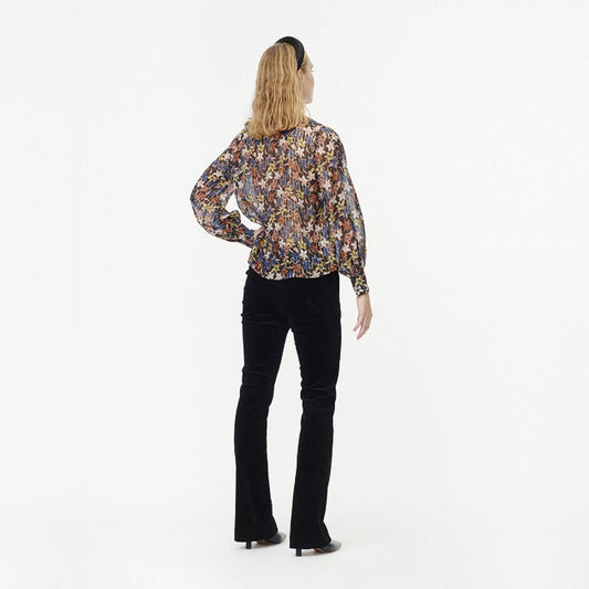 Floral Sheer Blouse - Multi