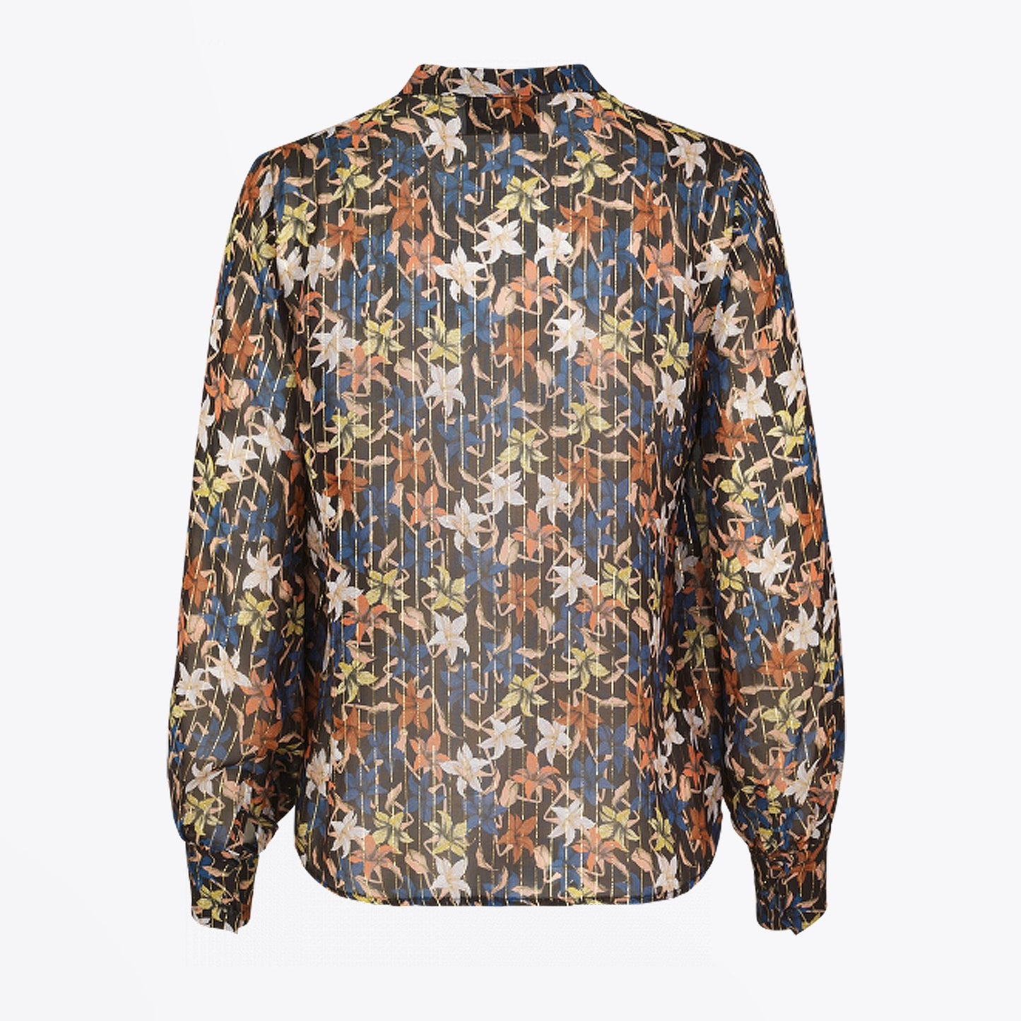 Floral Sheer Blouse - Multi