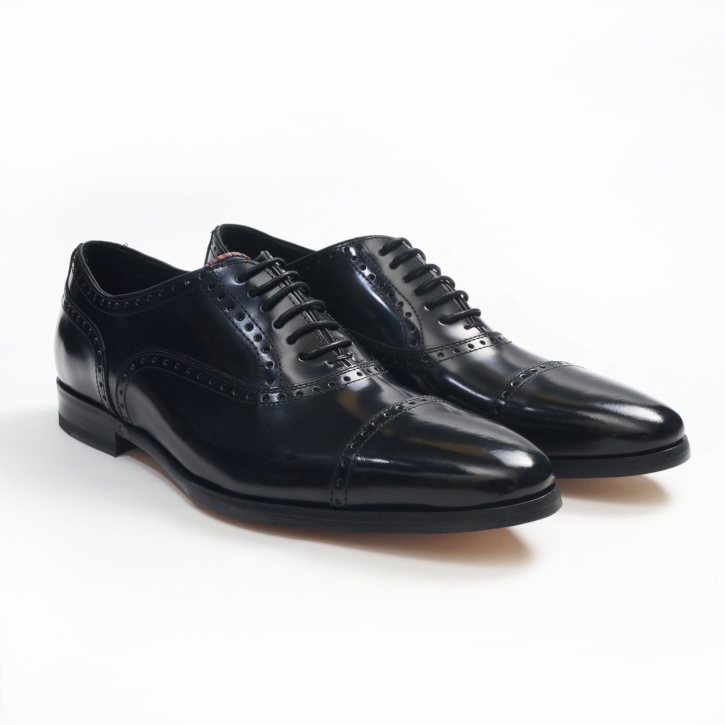 - Calf Leather 'Shaw' Brogues - Black