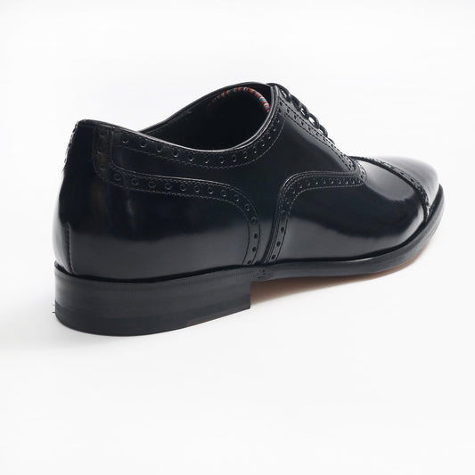 - Calf Leather 'Shaw' Brogues - Black