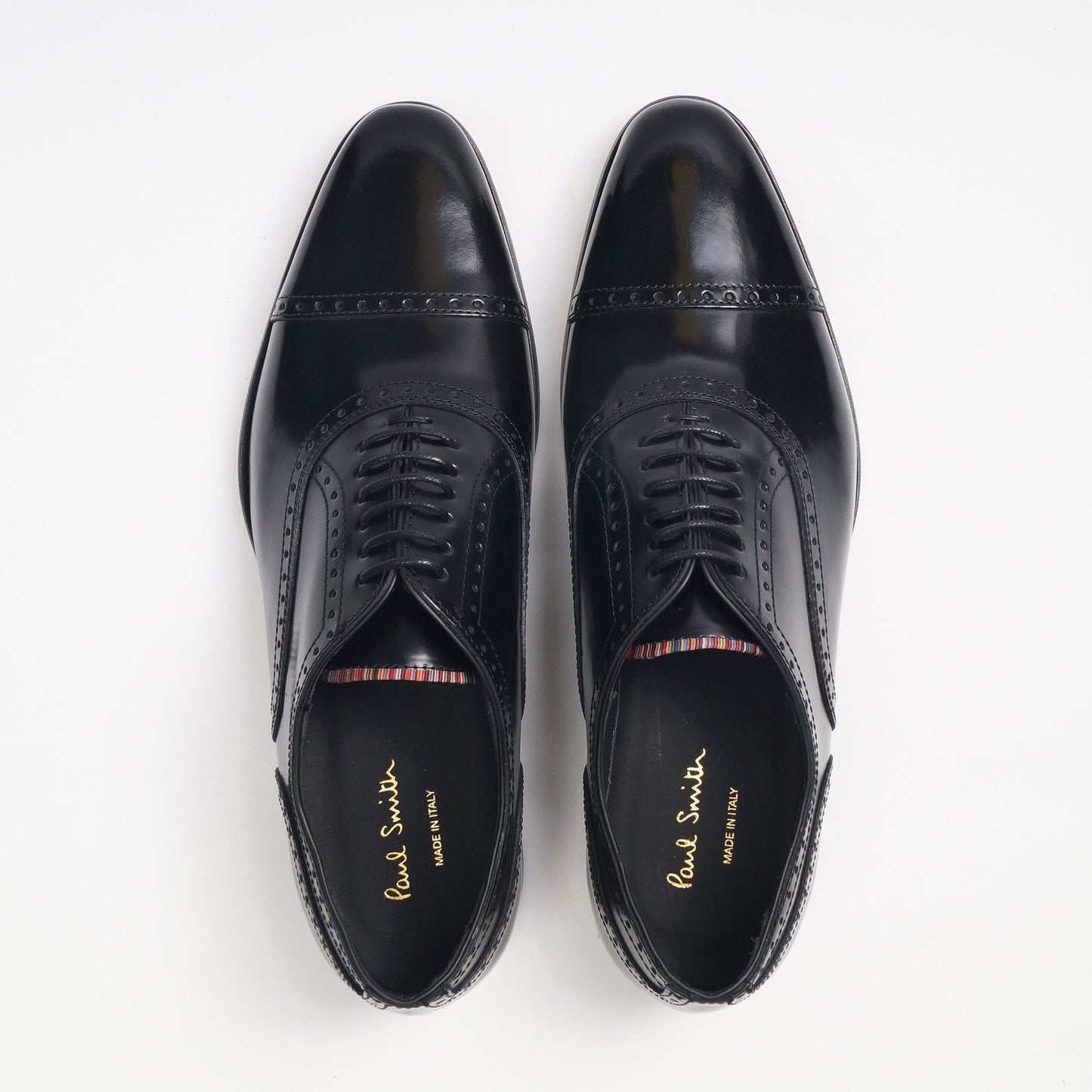 - Calf Leather 'Shaw' Brogues - Black