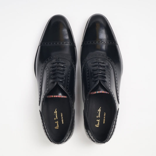 - Calf Leather 'Shaw' Brogues - Black