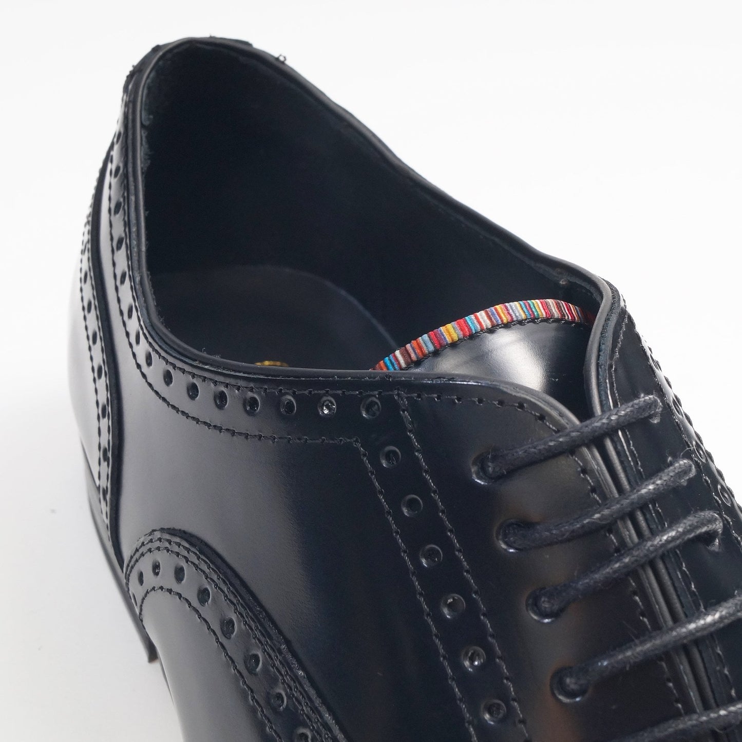 - Calf Leather 'Shaw' Brogues - Black