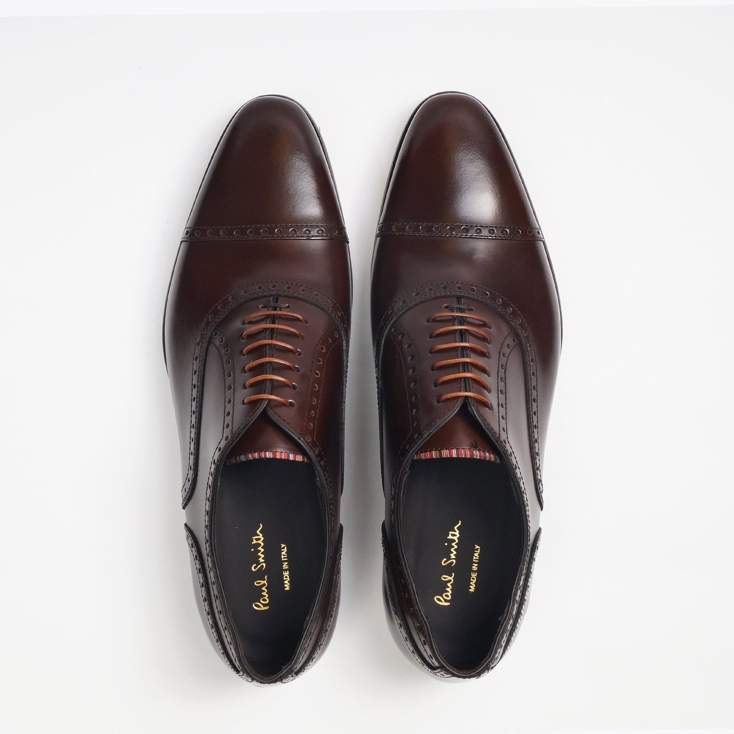 - Calf Leather 'Shaw' Brogues - Tan
