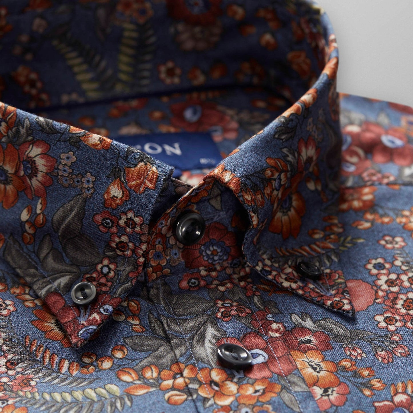 Floral Print Flannel Shirt - Multi
