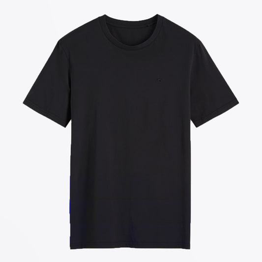 - Cotton T-shirt - Black