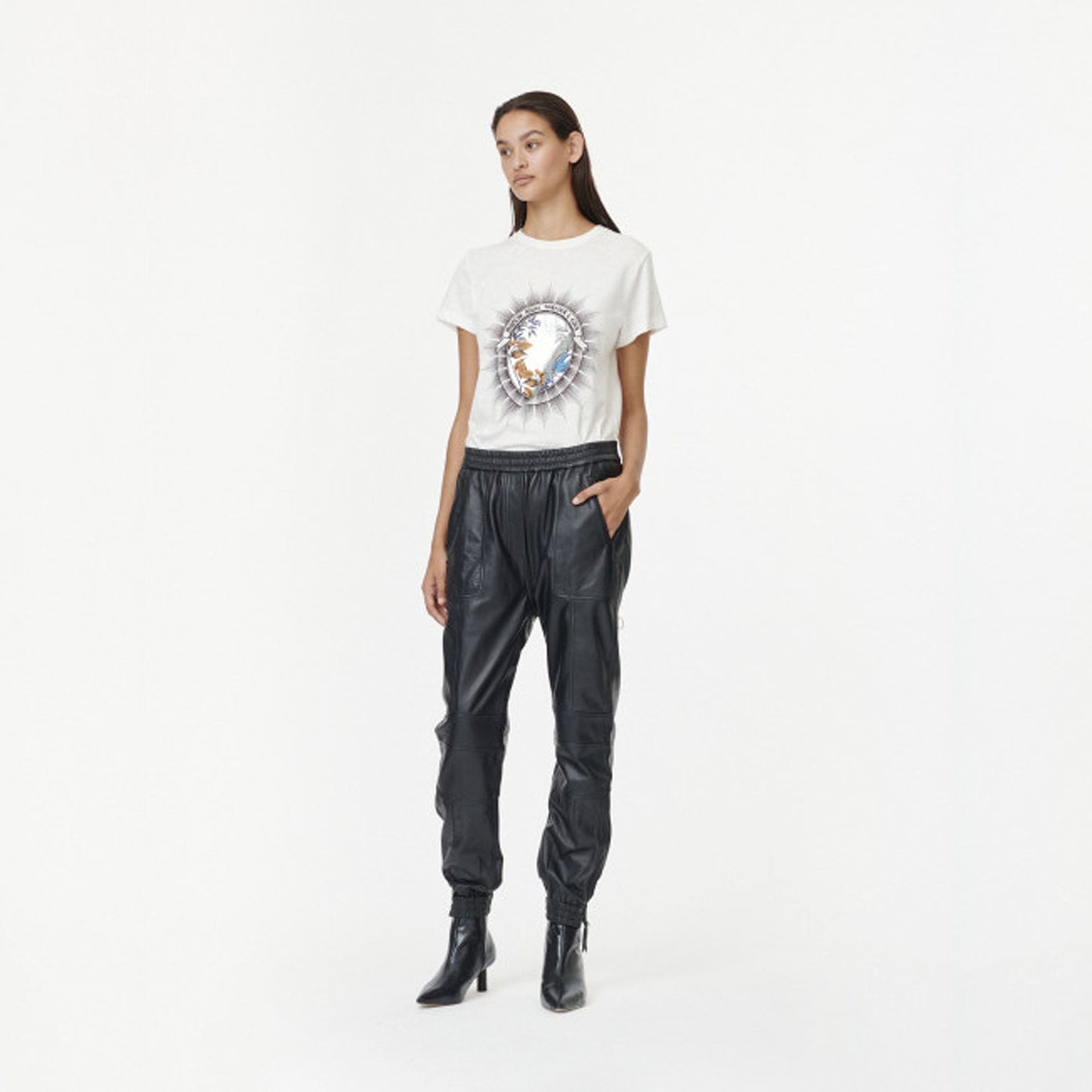 - Printed T-shirt - White