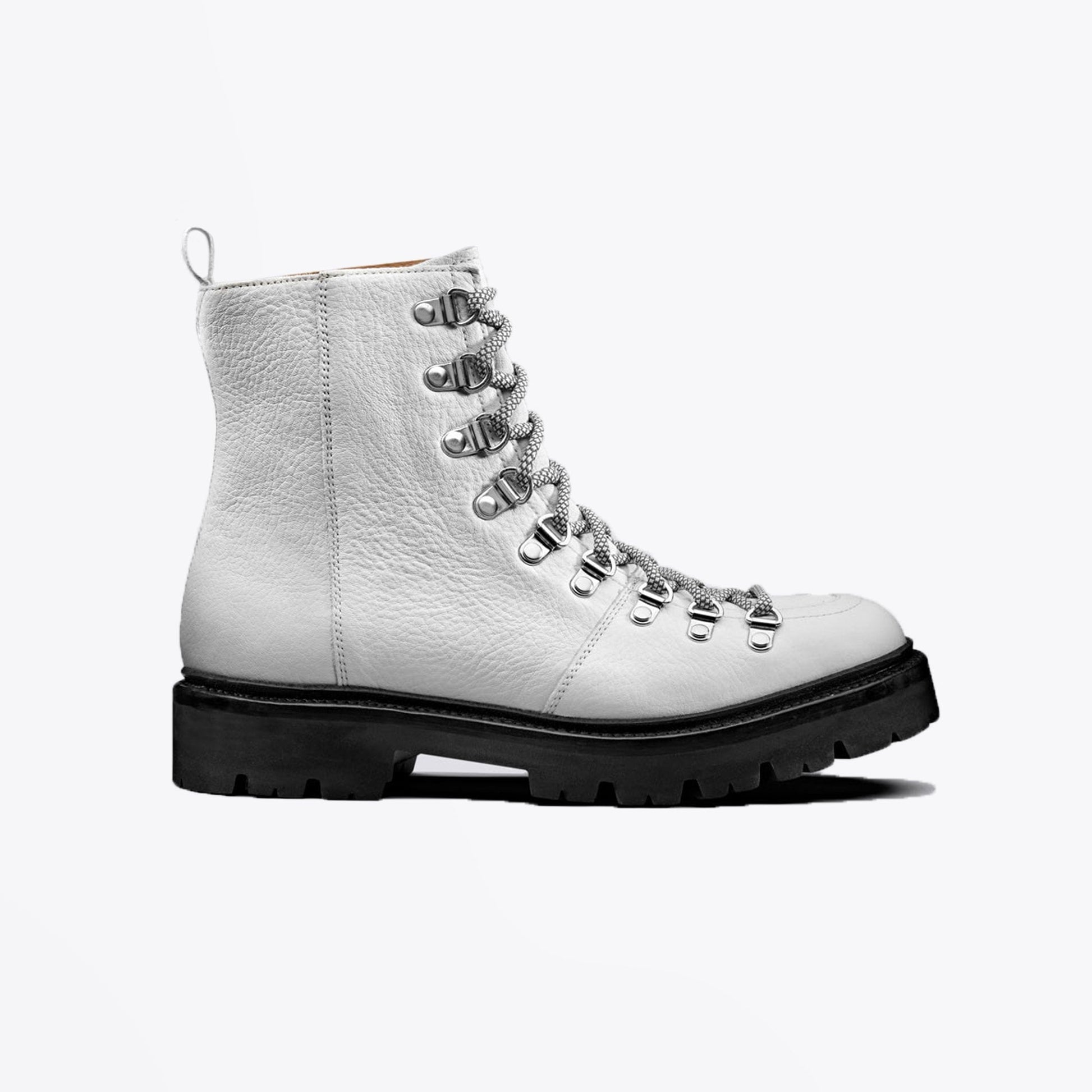 Grenson Nanette - Colorado Leather Boot - White