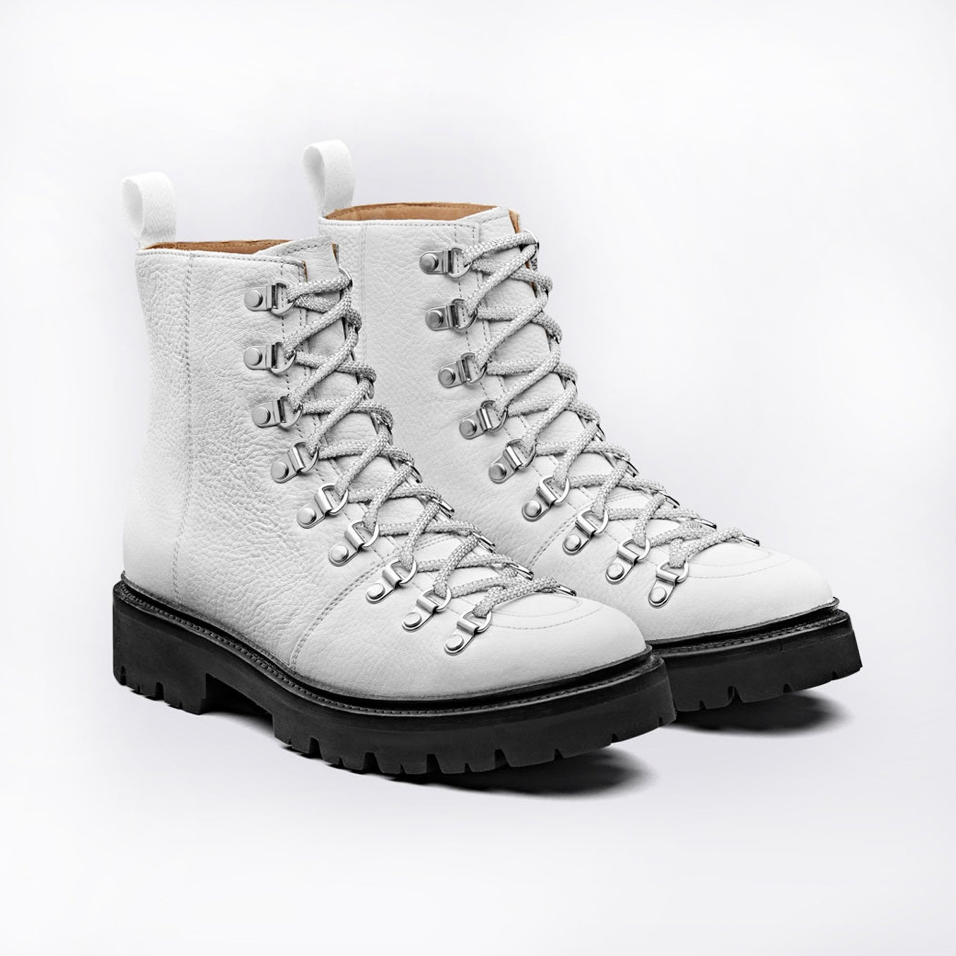 Grenson Nanette - Colorado Leather Boot - White