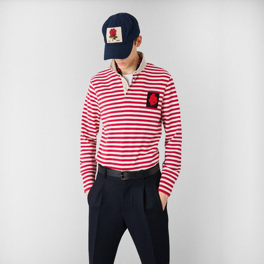 - Classic Rose Patch Cap - Navy