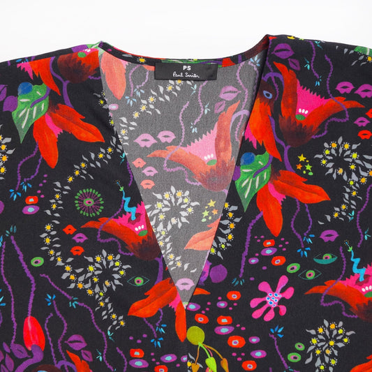 Floral Print Blouse - Multi