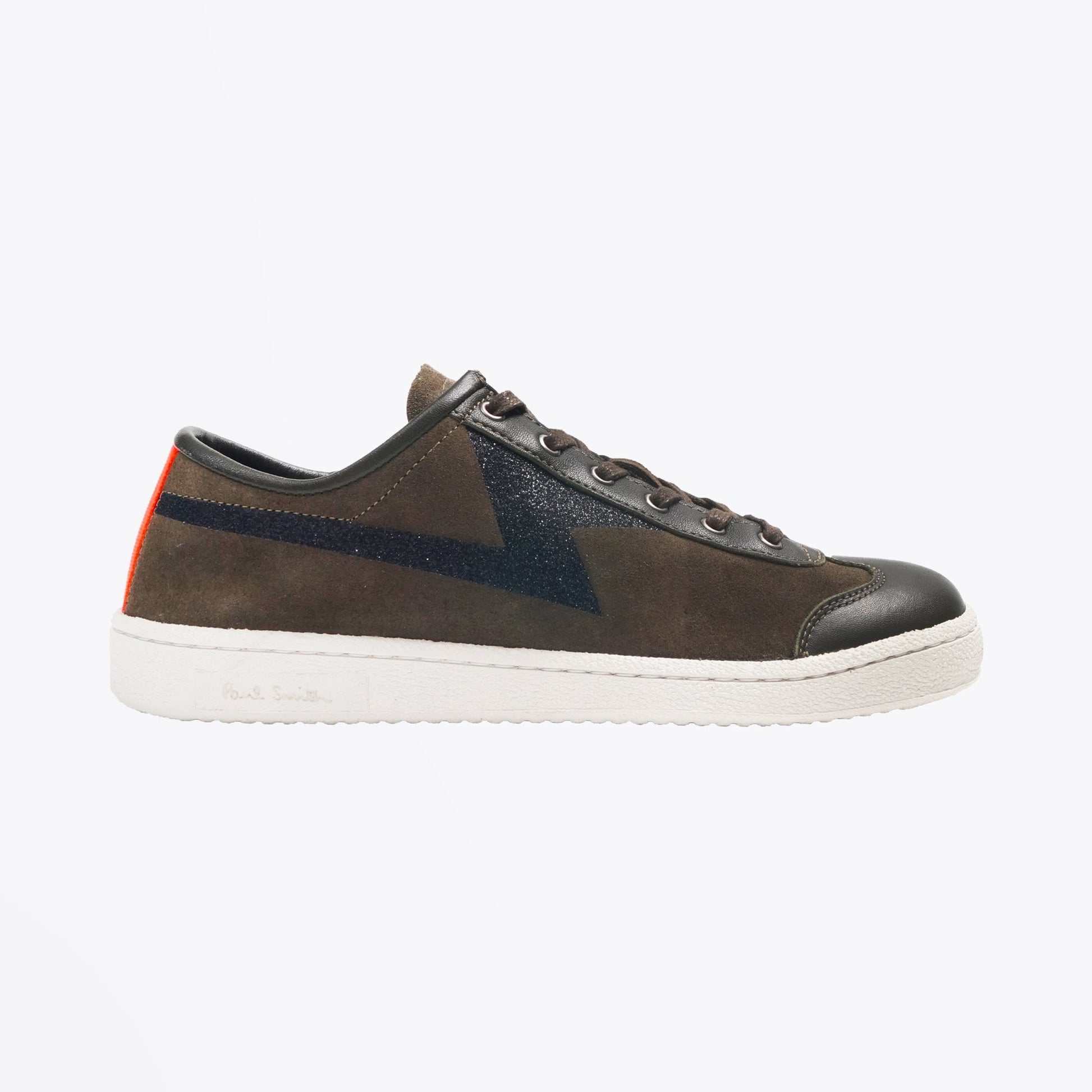 Paul Leather 'Ziggy' Trainers - Green