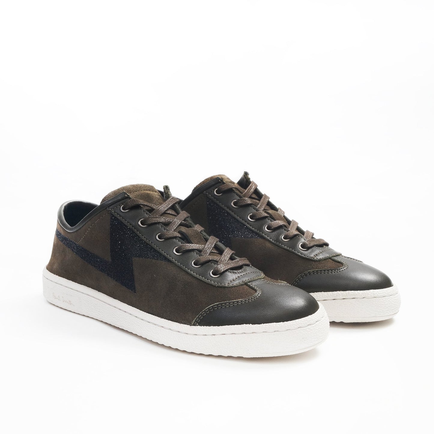 Leather 'Ziggy' Trainers - Green