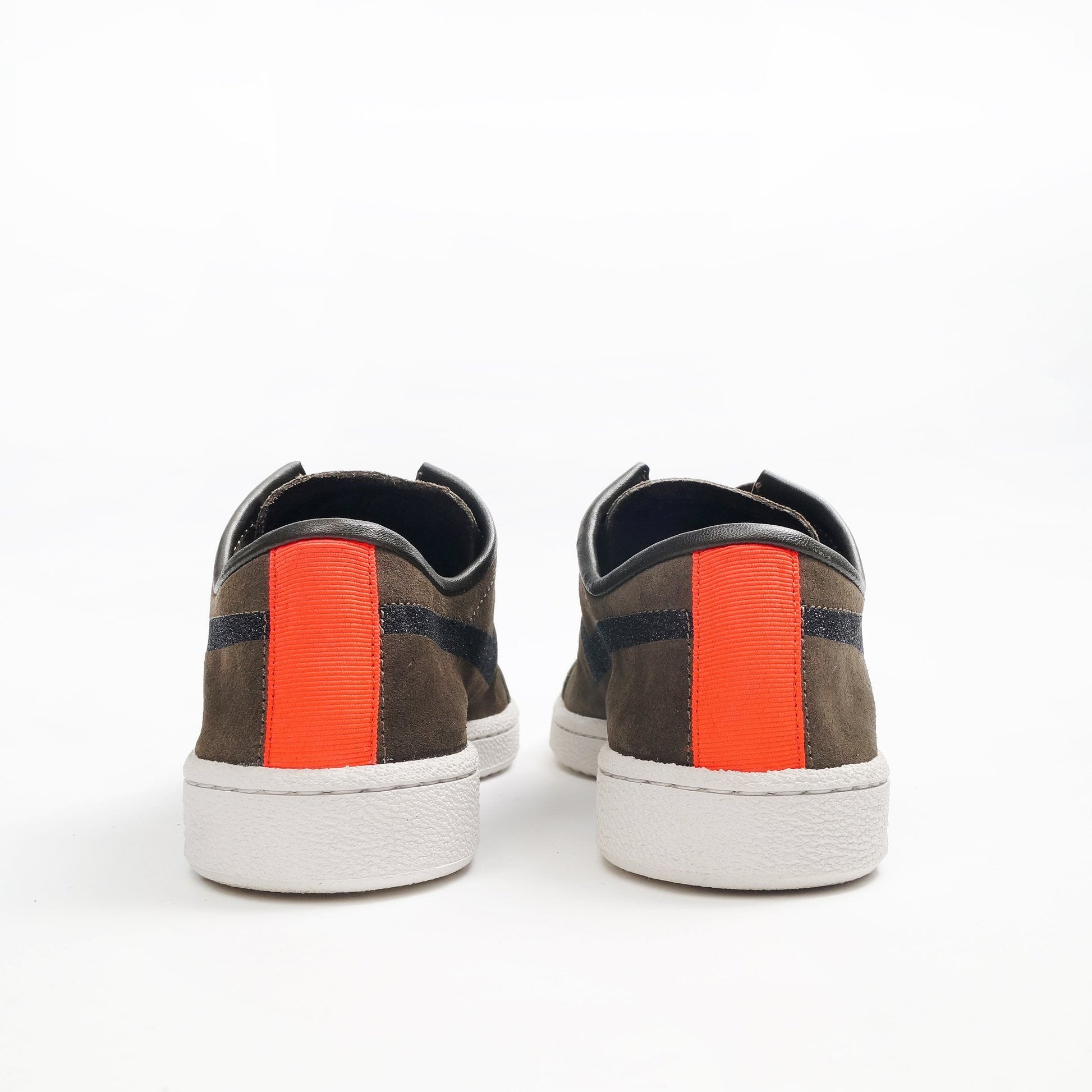 Paul Leather 'Ziggy' Trainers - Green