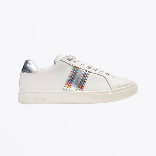 Leather Stripe 'Lapin' Trainers - White