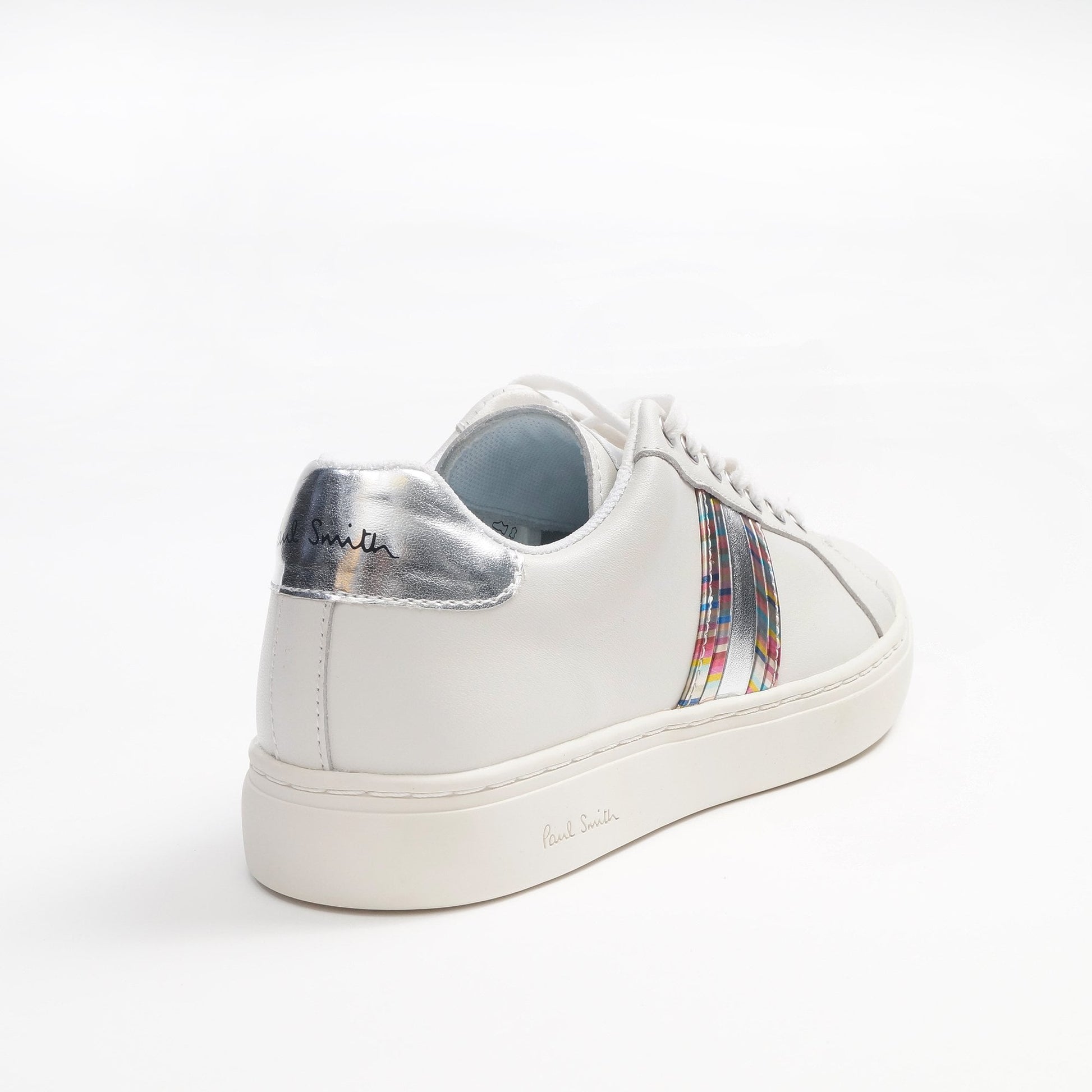 Paul Leather Stripe 'Lapin' Trainers - White
