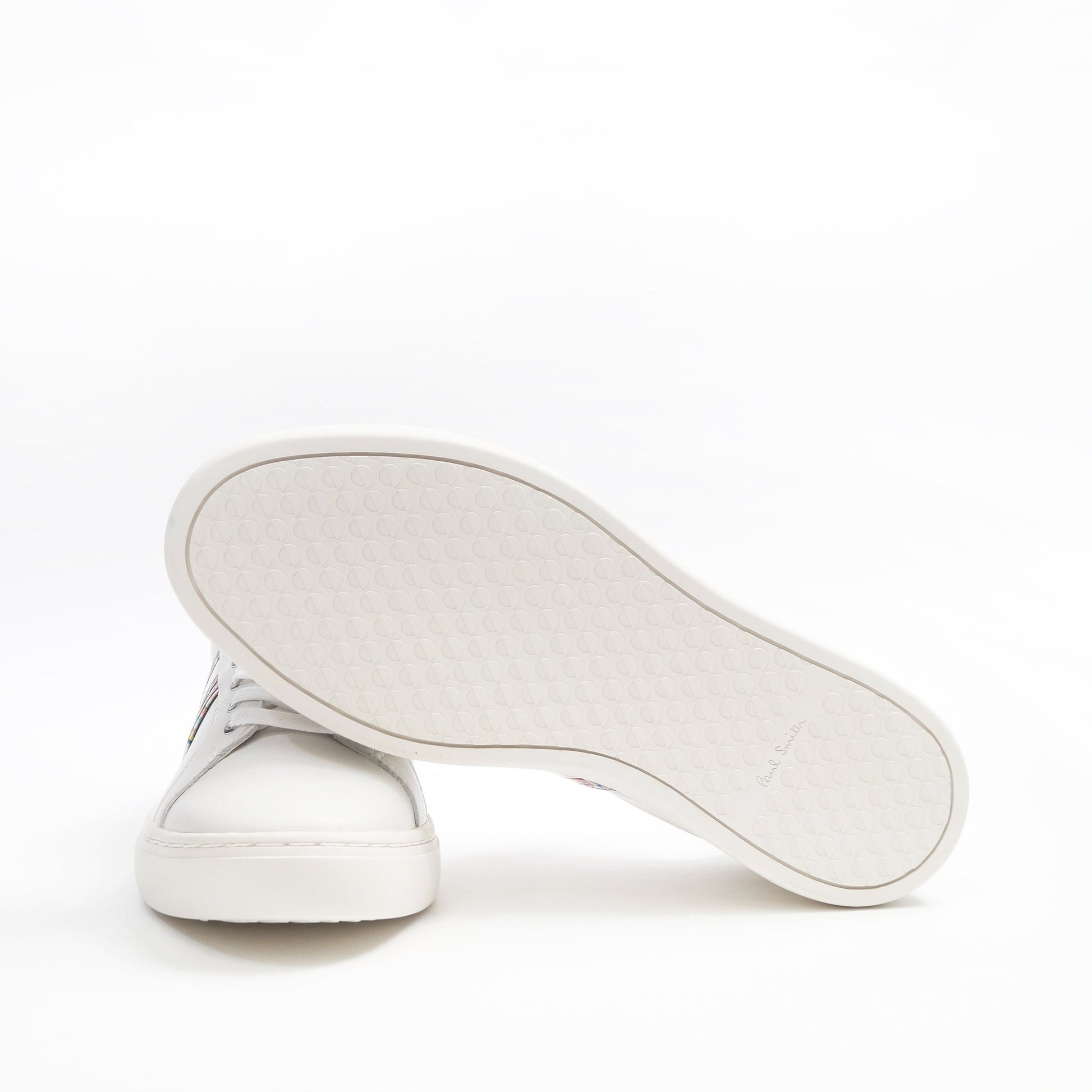 Paul Leather Stripe 'Lapin' Trainers - White