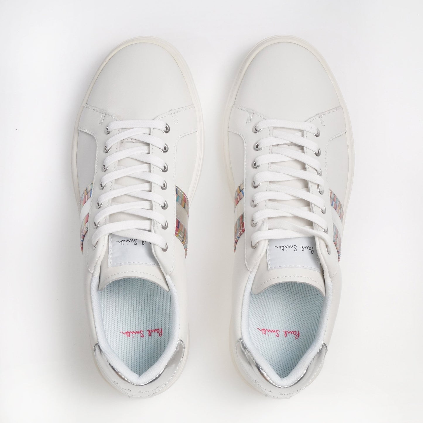 Leather Stripe 'Lapin' Trainers - White