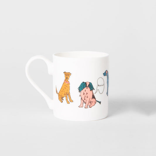 - 'Dog' Print Mug - Multi