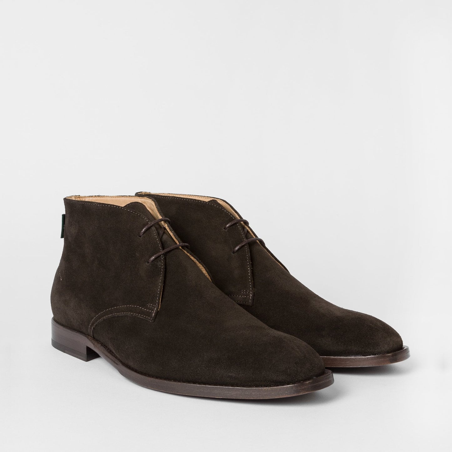 - Suede 'Arni' Ankle Boot - Dark Brown