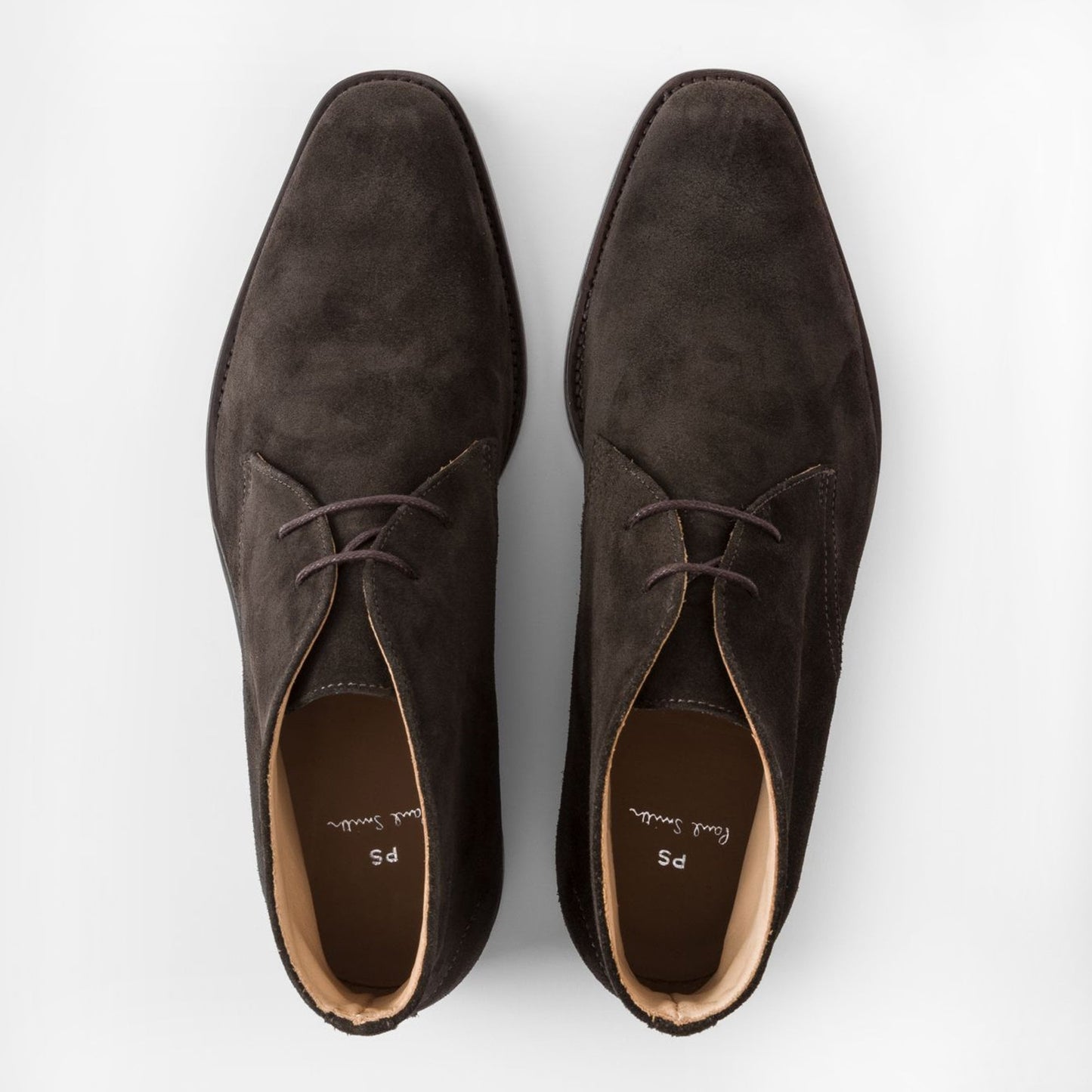 - Suede 'Arni' Ankle Boot - Dark Brown