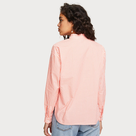- Oversized Stripe Shirt