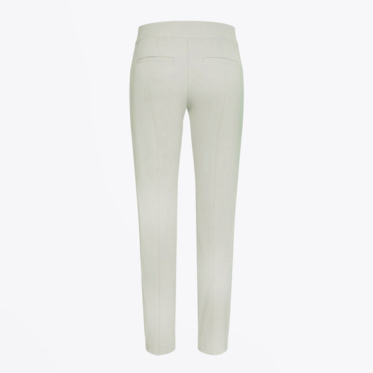 - Rubia - Slim Fit Stretch Trousers - Cream