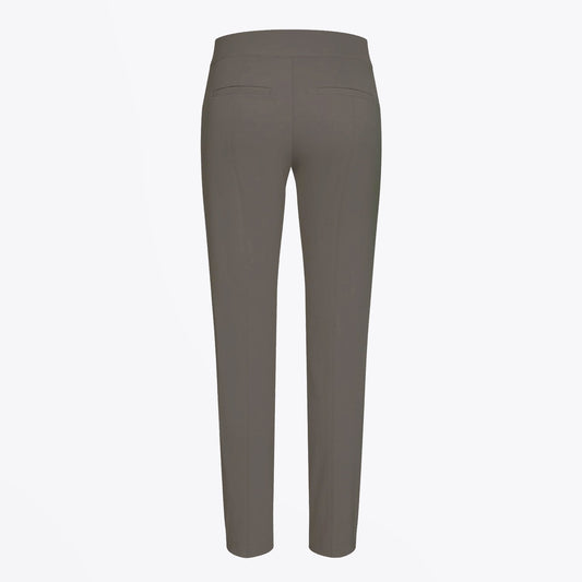 - Rubia - Slim Fit Stretch Trousers - Taupe