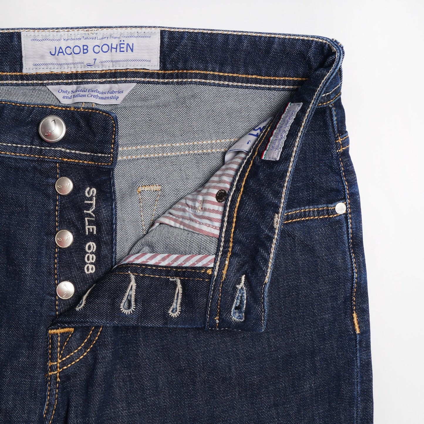J688 Mid-Rise Comfort Jeans - Dark Blue