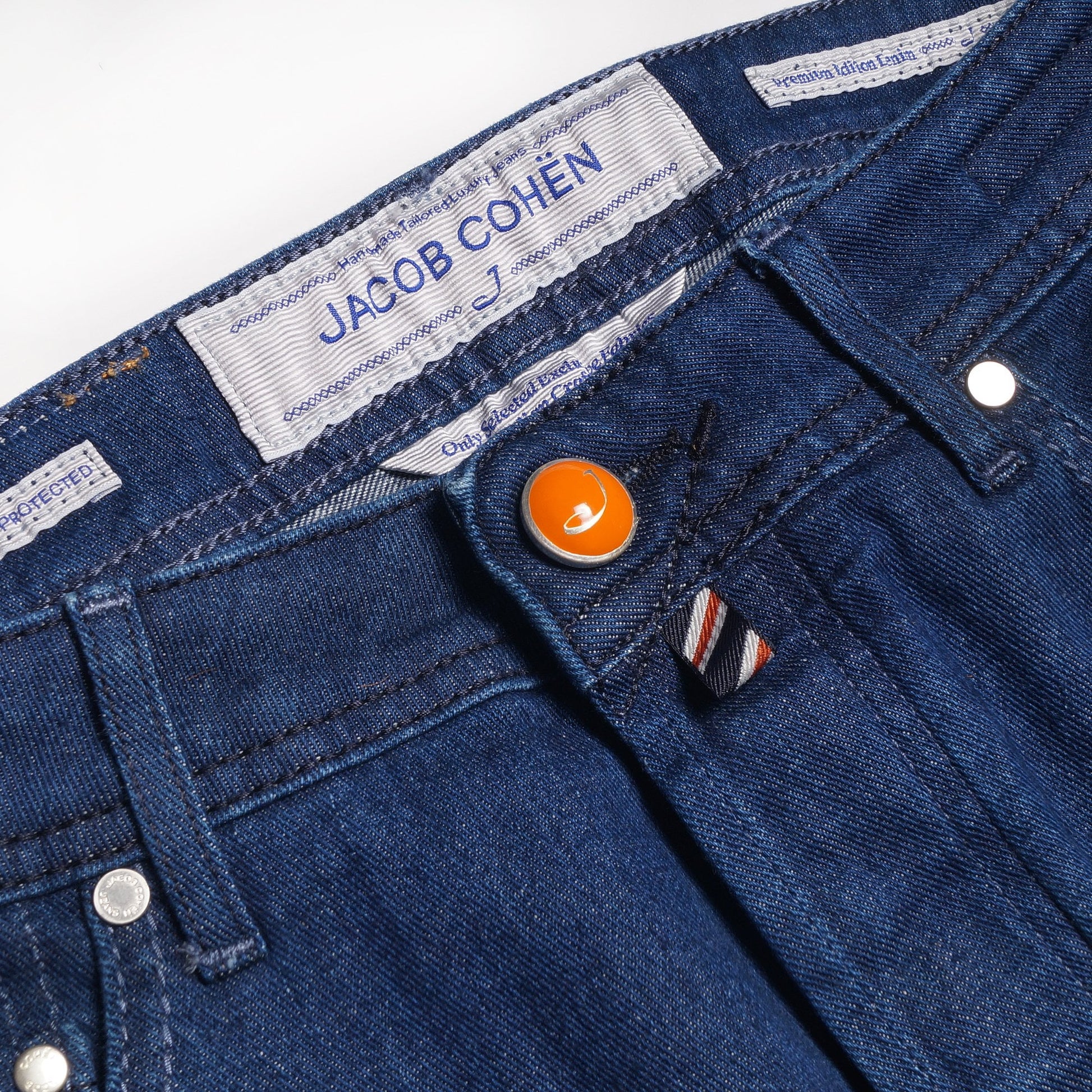 Jacob J688 Mid-Rise Comfort Jeans - Royal Blue
