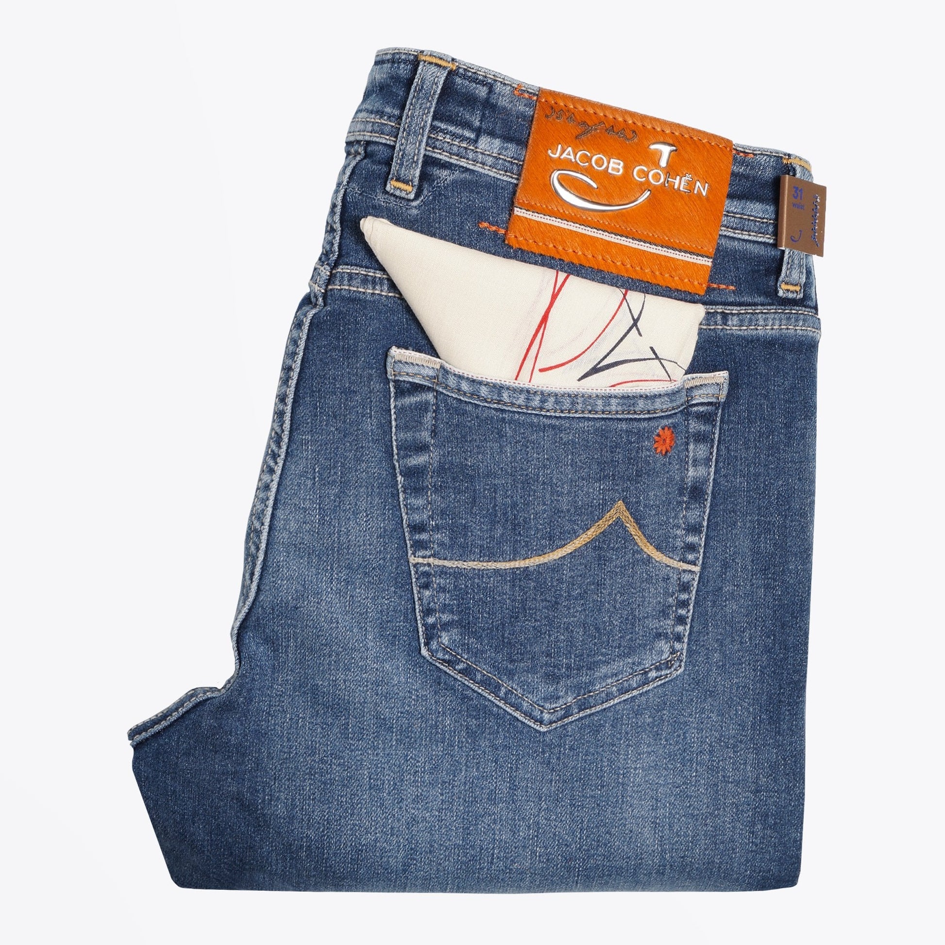 Jacob J688 Limited Edition Denim Jeans - Light Blue