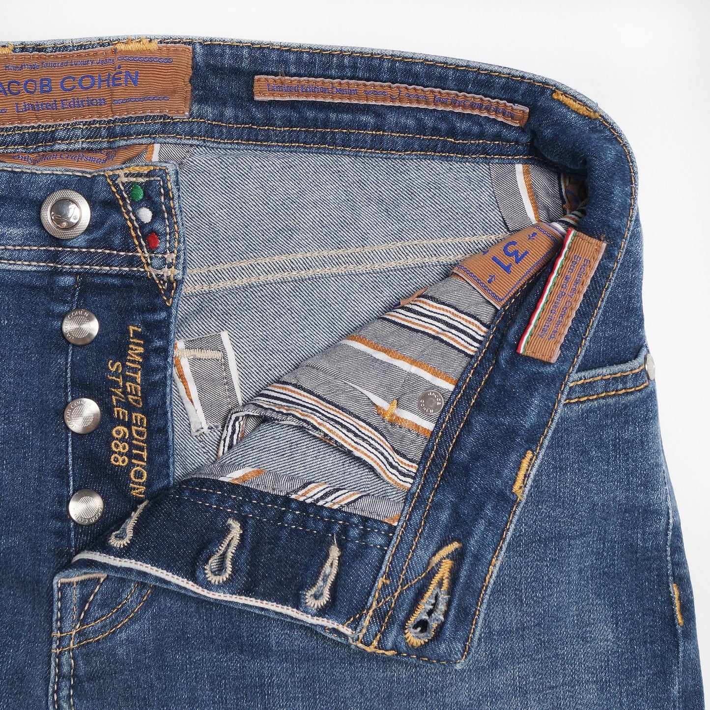 J688 Limited Edition Denim Jeans - Light Blue