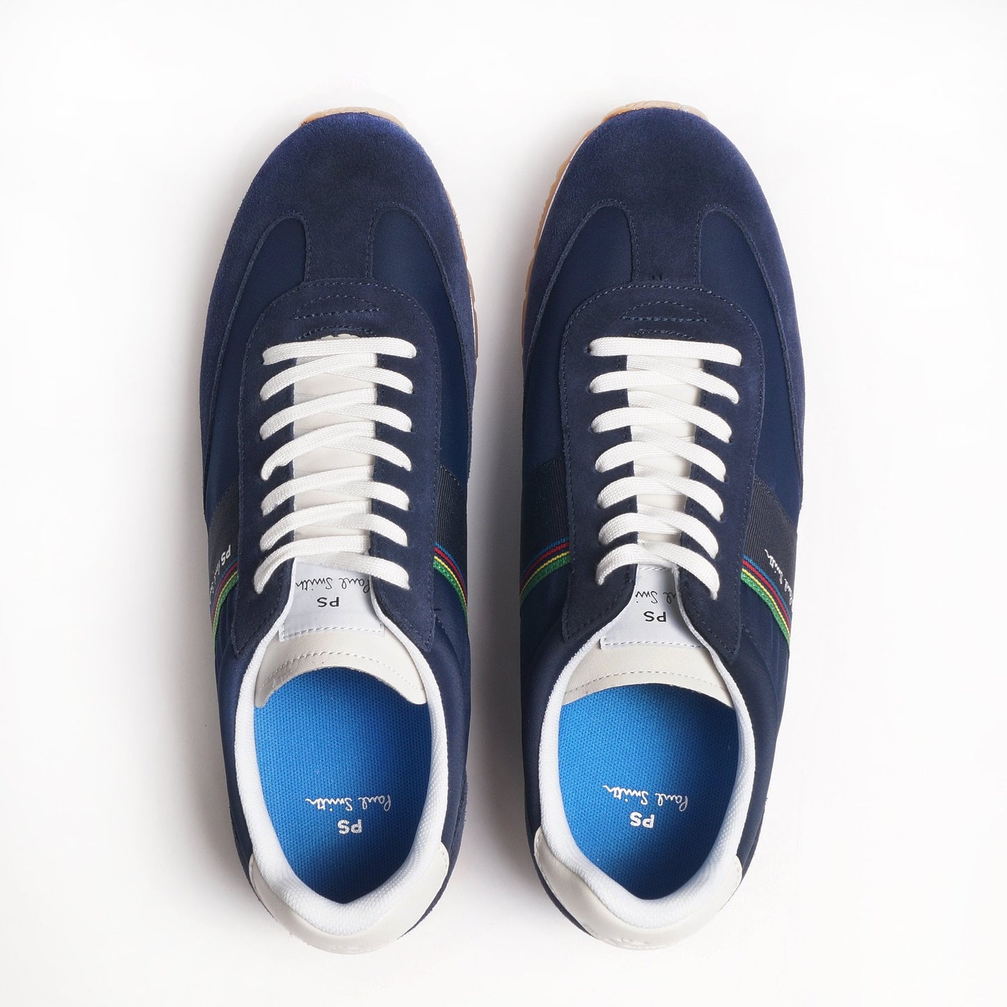 - Sports Stripe 'Prince' Trainers - Dark Navy