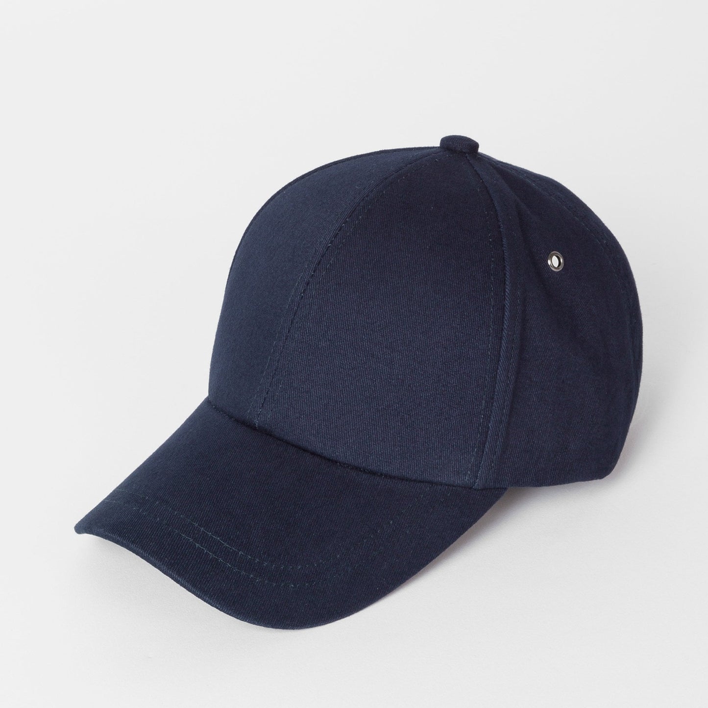 - Signature Stripe Baseball Cap - Navy