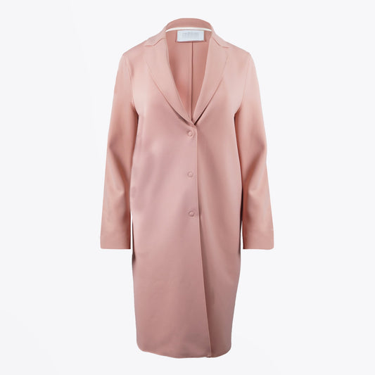 - Technical Cocoon Overcoat - Pink