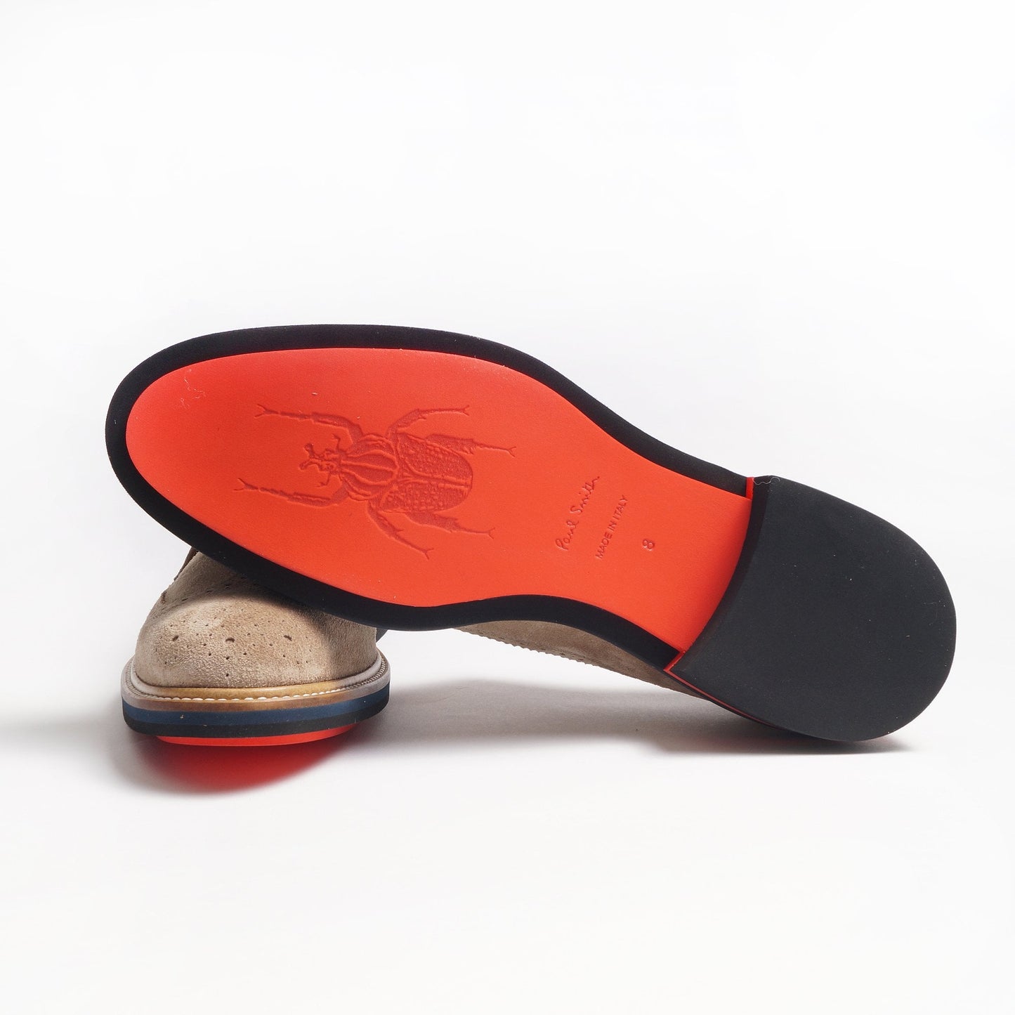 - Suede 'Chase' Brogues - Beige