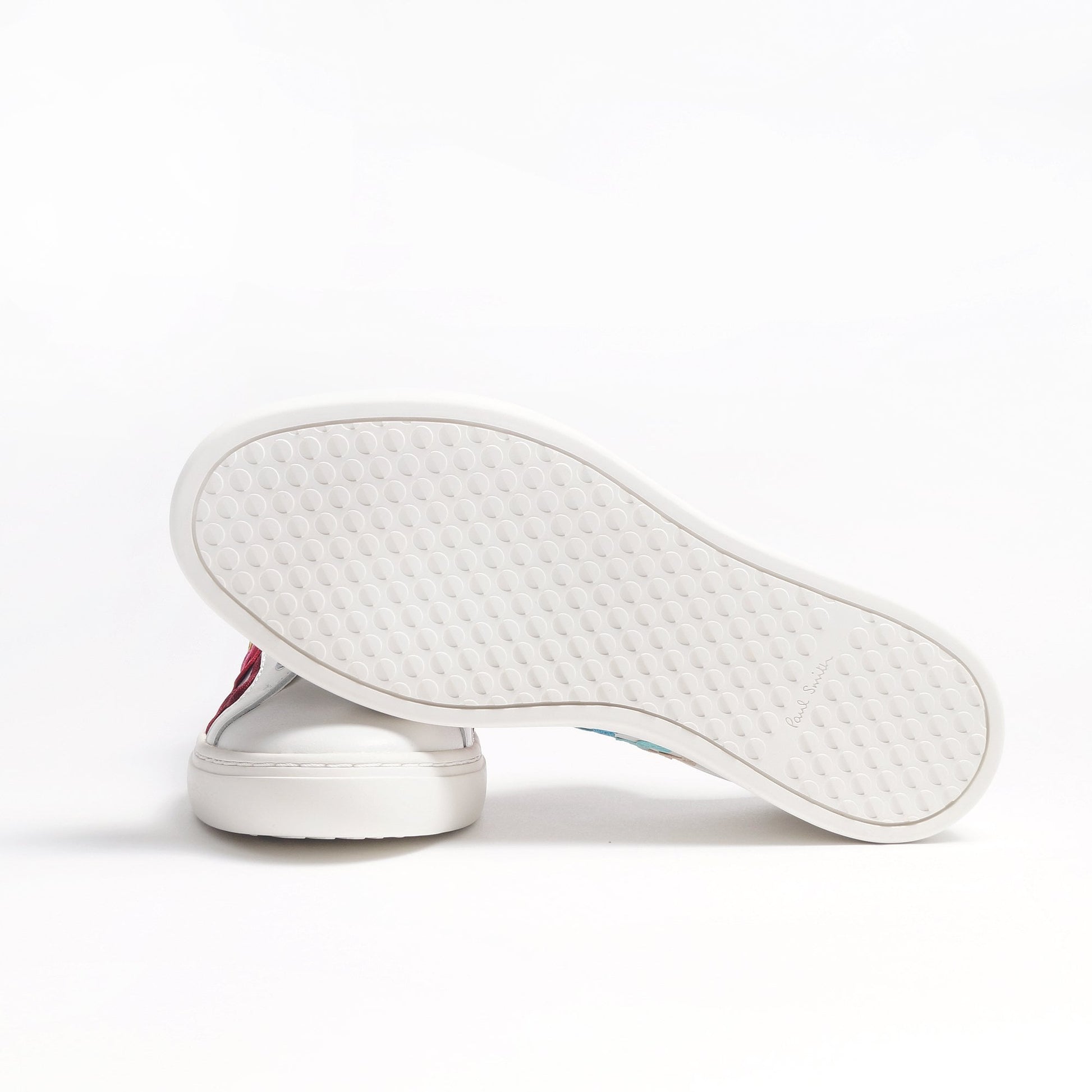 Paul Leather 'Lapin' Ribbon Trainers - White